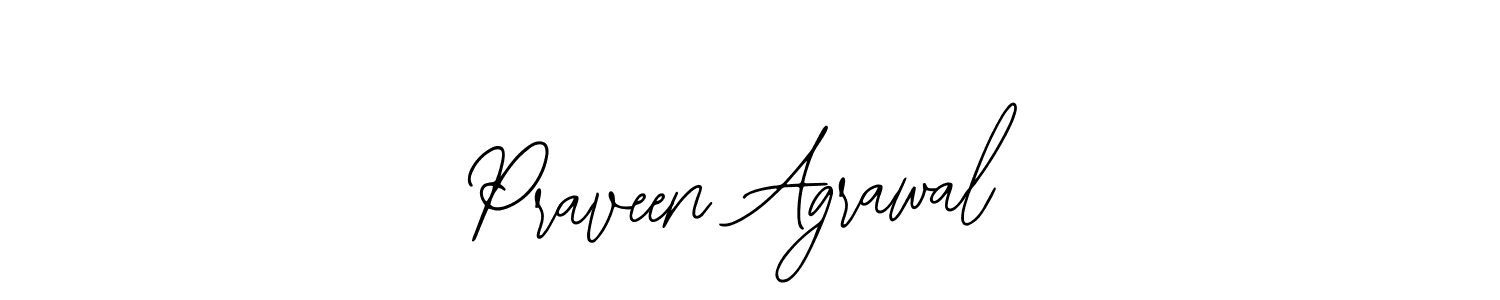 Design your own signature with our free online signature maker. With this signature software, you can create a handwritten (Bearetta-2O07w) signature for name Praveen Agrawal. Praveen Agrawal signature style 12 images and pictures png