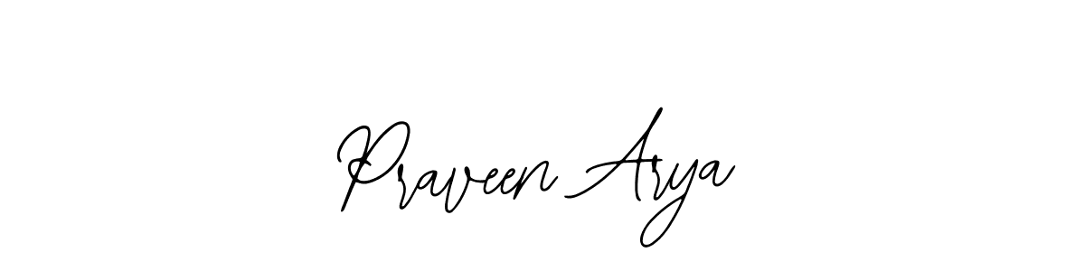 Create a beautiful signature design for name Praveen Arya. With this signature (Bearetta-2O07w) fonts, you can make a handwritten signature for free. Praveen Arya signature style 12 images and pictures png