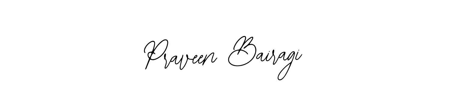 Also we have Praveen Bairagi name is the best signature style. Create professional handwritten signature collection using Bearetta-2O07w autograph style. Praveen Bairagi signature style 12 images and pictures png