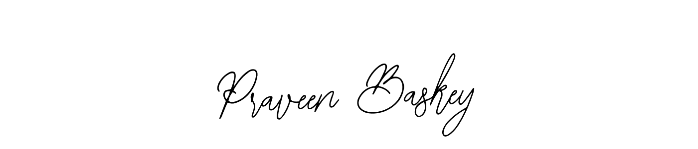 You can use this online signature creator to create a handwritten signature for the name Praveen Baskey. This is the best online autograph maker. Praveen Baskey signature style 12 images and pictures png