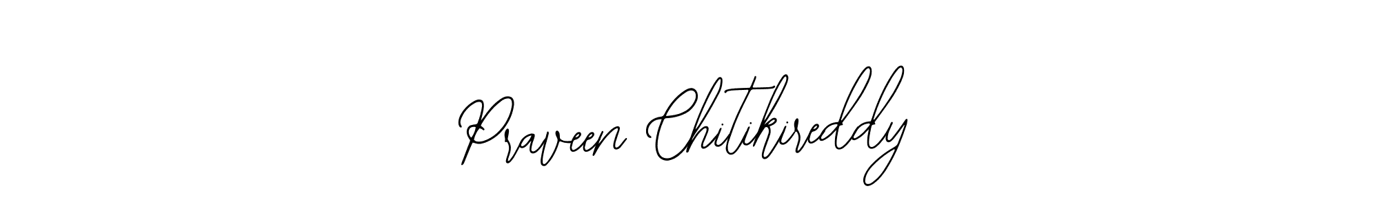 if you are searching for the best signature style for your name Praveen Chitikireddy. so please give up your signature search. here we have designed multiple signature styles  using Bearetta-2O07w. Praveen Chitikireddy signature style 12 images and pictures png