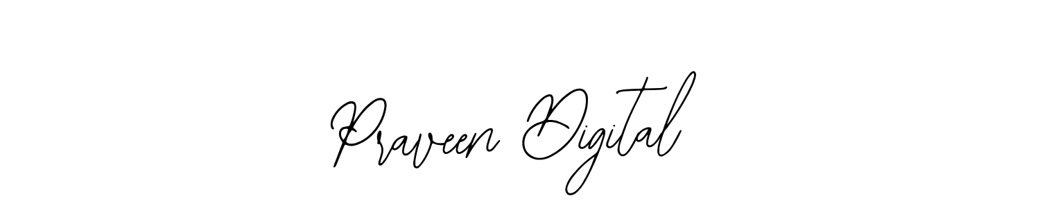 You should practise on your own different ways (Bearetta-2O07w) to write your name (Praveen Digital) in signature. don't let someone else do it for you. Praveen Digital signature style 12 images and pictures png