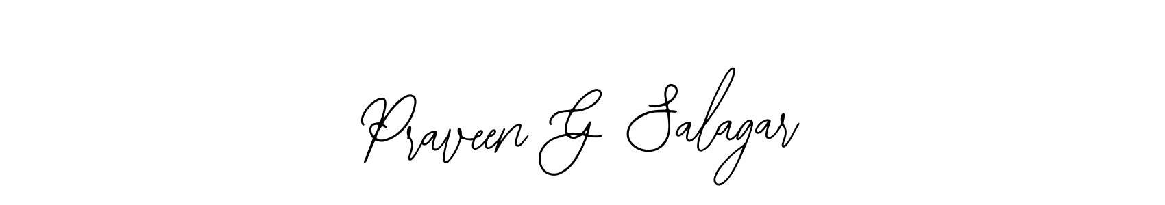 You can use this online signature creator to create a handwritten signature for the name Praveen G Salagar. This is the best online autograph maker. Praveen G Salagar signature style 12 images and pictures png