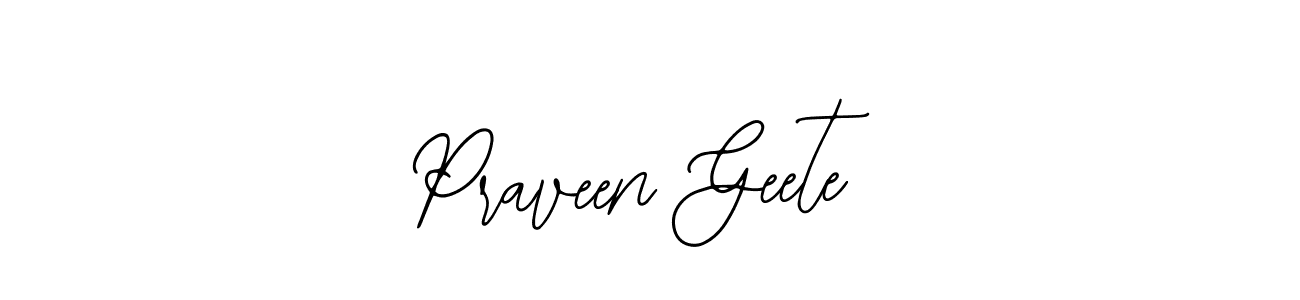 You can use this online signature creator to create a handwritten signature for the name Praveen Geete. This is the best online autograph maker. Praveen Geete signature style 12 images and pictures png