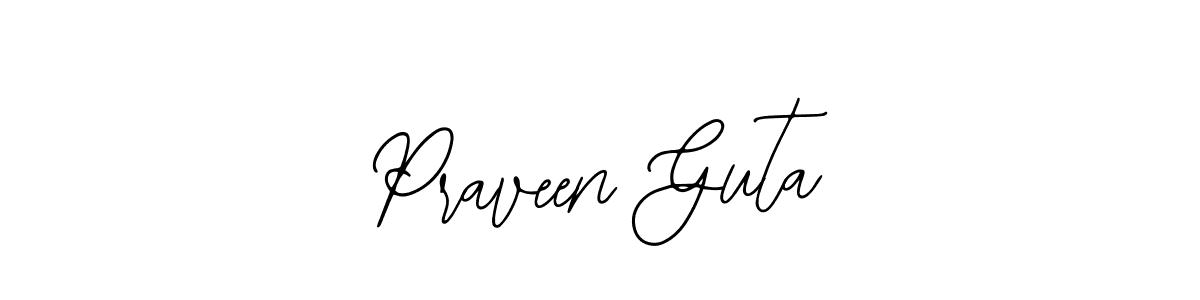 Similarly Bearetta-2O07w is the best handwritten signature design. Signature creator online .You can use it as an online autograph creator for name Praveen Guta. Praveen Guta signature style 12 images and pictures png