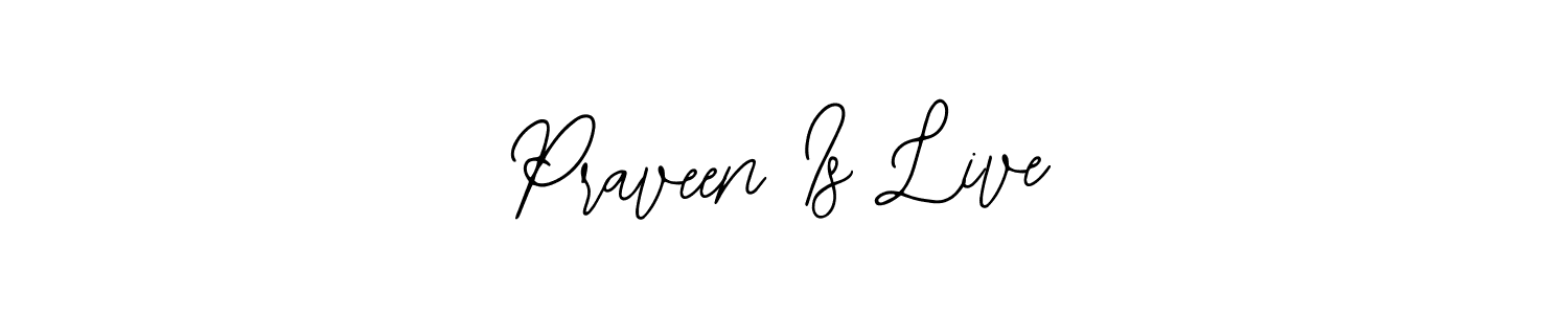 You can use this online signature creator to create a handwritten signature for the name Praveen Is Live. This is the best online autograph maker. Praveen Is Live signature style 12 images and pictures png