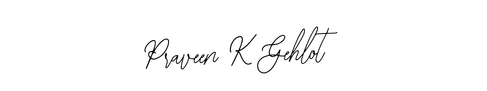 The best way (Bearetta-2O07w) to make a short signature is to pick only two or three words in your name. The name Praveen K Gehlot include a total of six letters. For converting this name. Praveen K Gehlot signature style 12 images and pictures png