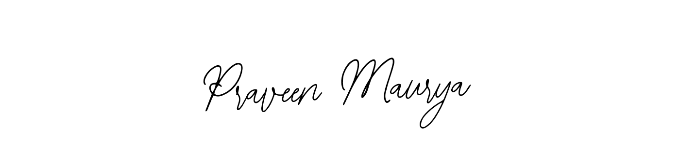 if you are searching for the best signature style for your name Praveen Maurya. so please give up your signature search. here we have designed multiple signature styles  using Bearetta-2O07w. Praveen Maurya signature style 12 images and pictures png
