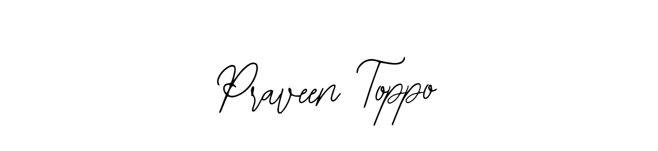 Make a beautiful signature design for name Praveen Toppo. Use this online signature maker to create a handwritten signature for free. Praveen Toppo signature style 12 images and pictures png