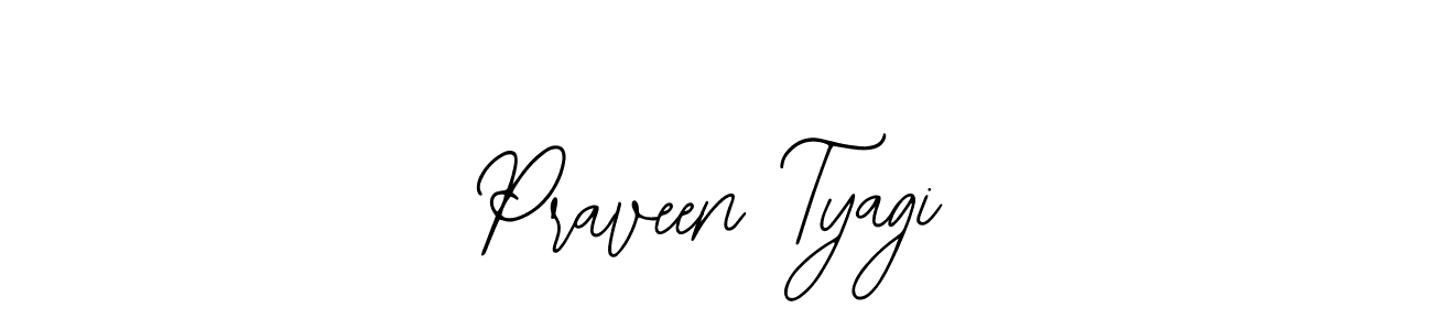 Make a beautiful signature design for name Praveen Tyagi. With this signature (Bearetta-2O07w) style, you can create a handwritten signature for free. Praveen Tyagi signature style 12 images and pictures png