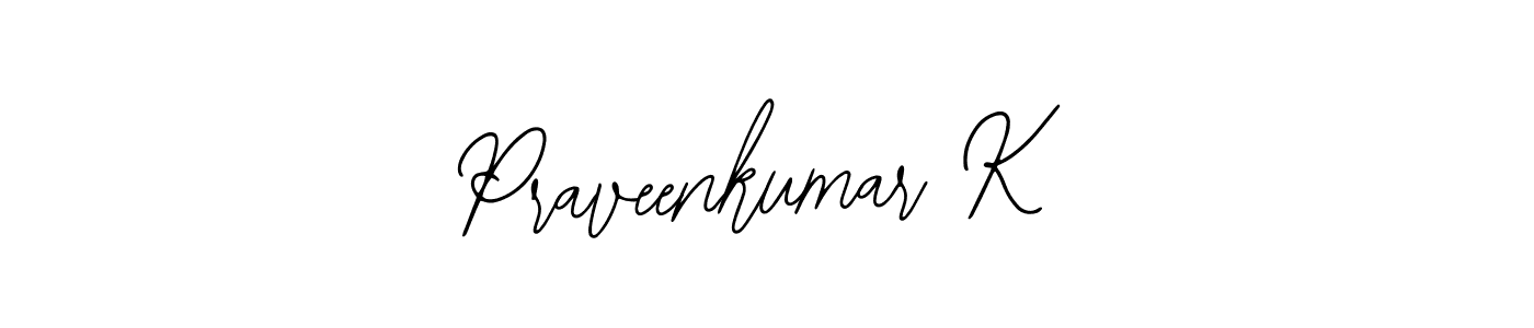 You can use this online signature creator to create a handwritten signature for the name Praveenkumar K. This is the best online autograph maker. Praveenkumar K signature style 12 images and pictures png
