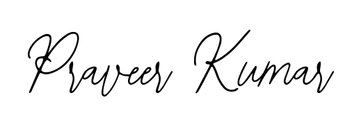 Looking for an artistic signature for Praveer Kumar? The Bearetta-2O07w calligraphy style gives a sophisticated flow suitable for business cards and emails. Praveer Kumar signature style 12 images and pictures png