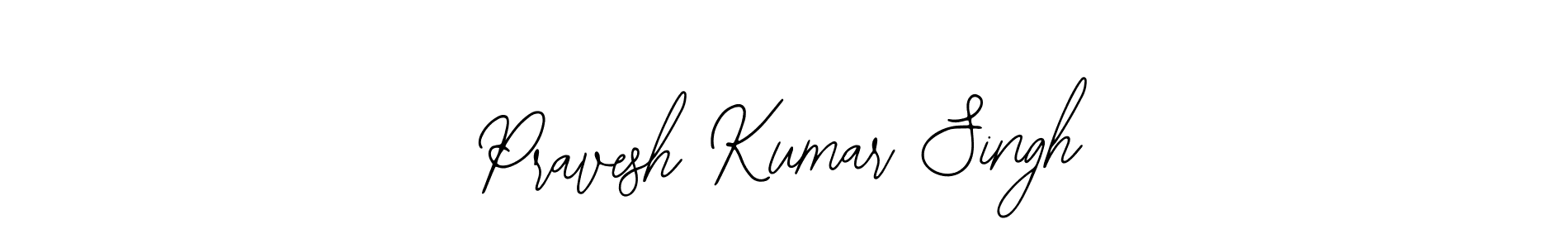 Make a beautiful signature design for name Pravesh Kumar Singh. With this signature (Bearetta-2O07w) style, you can create a handwritten signature for free. Pravesh Kumar Singh signature style 12 images and pictures png