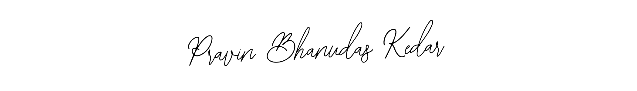 if you are searching for the best signature style for your name Pravin Bhanudas Kedar. so please give up your signature search. here we have designed multiple signature styles  using Bearetta-2O07w. Pravin Bhanudas Kedar signature style 12 images and pictures png