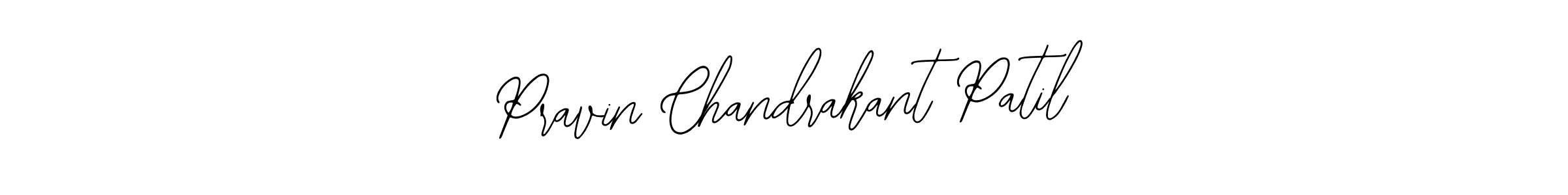 Make a beautiful signature design for name Pravin Chandrakant Patil. With this signature (Bearetta-2O07w) style, you can create a handwritten signature for free. Pravin Chandrakant Patil signature style 12 images and pictures png