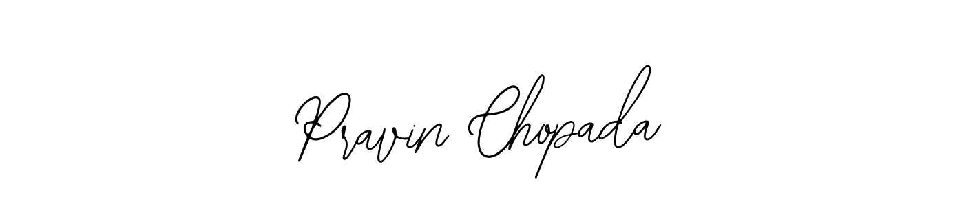 The best way (Bearetta-2O07w) to make a short signature is to pick only two or three words in your name. The name Pravin Chopada include a total of six letters. For converting this name. Pravin Chopada signature style 12 images and pictures png