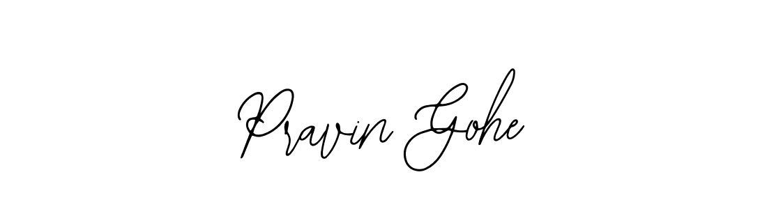 Make a beautiful signature design for name Pravin Gohe. Use this online signature maker to create a handwritten signature for free. Pravin Gohe signature style 12 images and pictures png