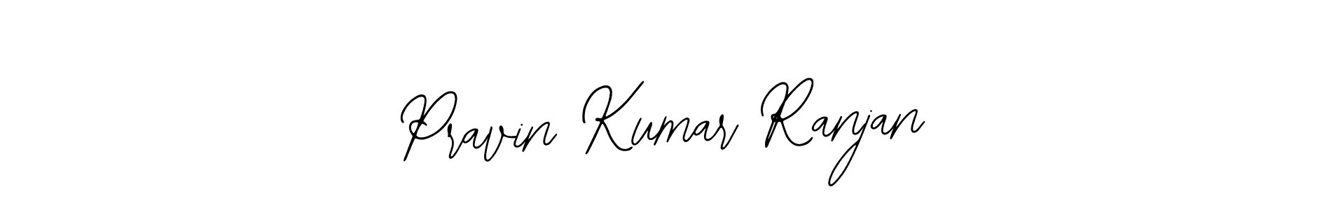 Use a signature maker to create a handwritten signature online. With this signature software, you can design (Bearetta-2O07w) your own signature for name Pravin Kumar Ranjan. Pravin Kumar Ranjan signature style 12 images and pictures png