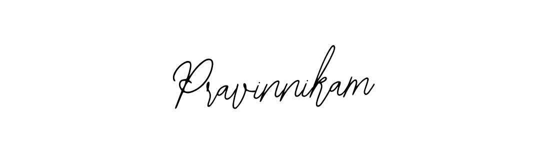How to make Pravinnikam signature? Bearetta-2O07w is a professional autograph style. Create handwritten signature for Pravinnikam name. Pravinnikam signature style 12 images and pictures png