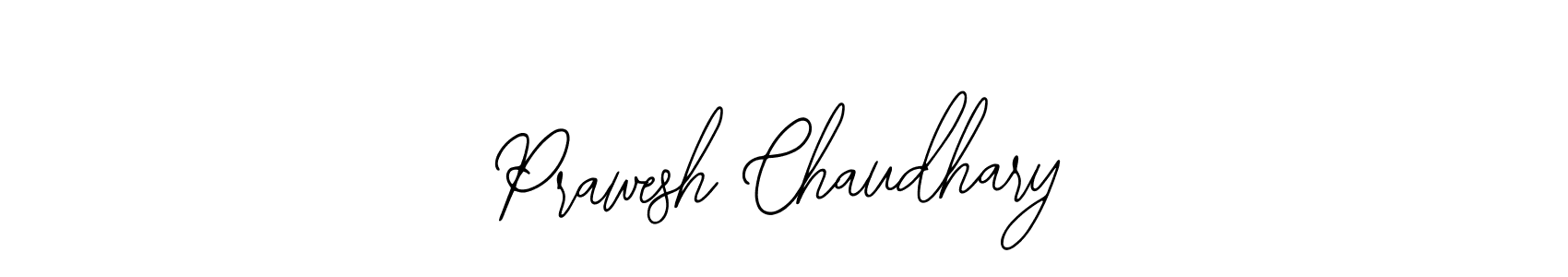 Design your own signature with our free online signature maker. With this signature software, you can create a handwritten (Bearetta-2O07w) signature for name Prawesh Chaudhary. Prawesh Chaudhary signature style 12 images and pictures png
