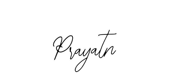 Also we have Prayatn name is the best signature style. Create professional handwritten signature collection using Bearetta-2O07w autograph style. Prayatn signature style 12 images and pictures png