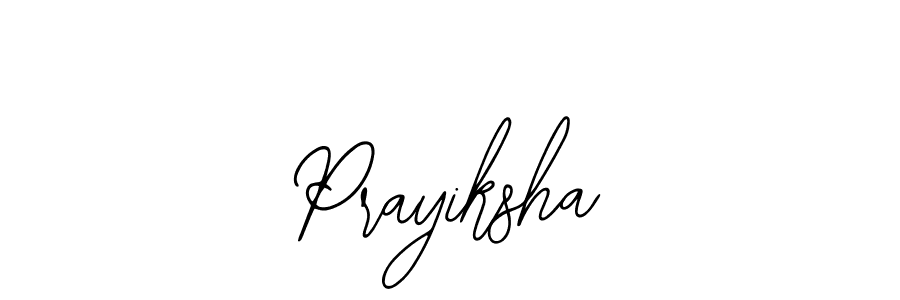 How to make Prayiksha signature? Bearetta-2O07w is a professional autograph style. Create handwritten signature for Prayiksha name. Prayiksha signature style 12 images and pictures png