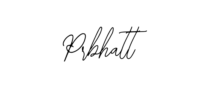 The best way (Bearetta-2O07w) to make a short signature is to pick only two or three words in your name. The name Prbhatt include a total of six letters. For converting this name. Prbhatt signature style 12 images and pictures png