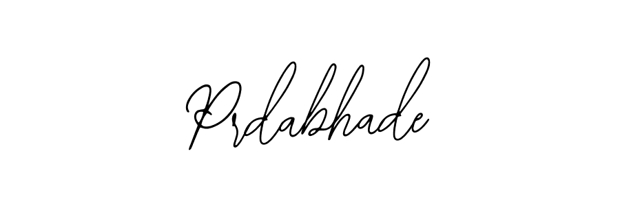 How to Draw Prdabhade signature style? Bearetta-2O07w is a latest design signature styles for name Prdabhade. Prdabhade signature style 12 images and pictures png