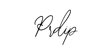 Style your name Prdip with confidence using Bearetta-2O07w signature design. Simple, elegant, and ready for immediate document use. Prdip signature style 12 images and pictures png