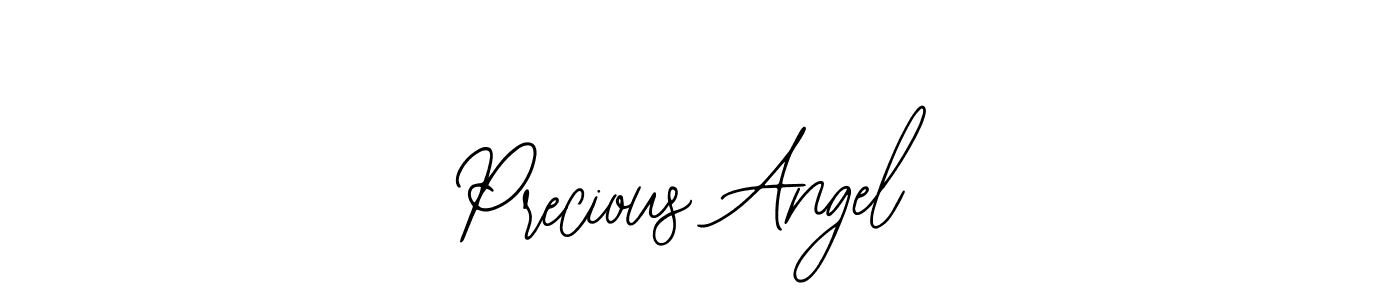 Use a signature maker to create a handwritten signature online. With this signature software, you can design (Bearetta-2O07w) your own signature for name Precious Angel. Precious Angel signature style 12 images and pictures png