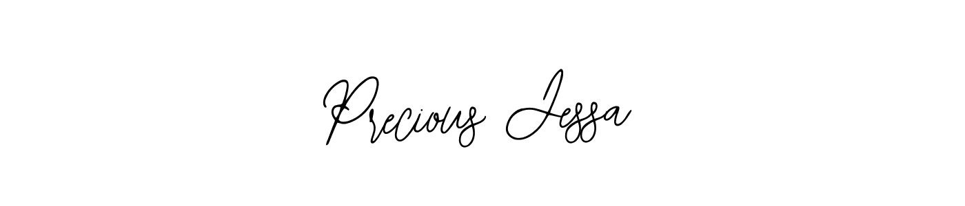 Design your own signature with our free online signature maker. With this signature software, you can create a handwritten (Bearetta-2O07w) signature for name Precious Jessa. Precious Jessa signature style 12 images and pictures png