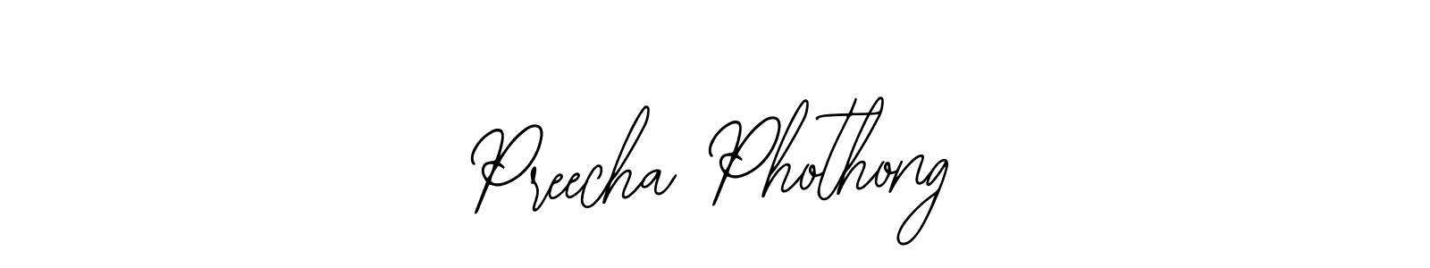 Preecha Phothong stylish signature style. Best Handwritten Sign (Bearetta-2O07w) for my name. Handwritten Signature Collection Ideas for my name Preecha Phothong. Preecha Phothong signature style 12 images and pictures png