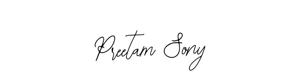 Bearetta-2O07w is a professional signature style that is perfect for those who want to add a touch of class to their signature. It is also a great choice for those who want to make their signature more unique. Get Preetam Sony name to fancy signature for free. Preetam Sony signature style 12 images and pictures png