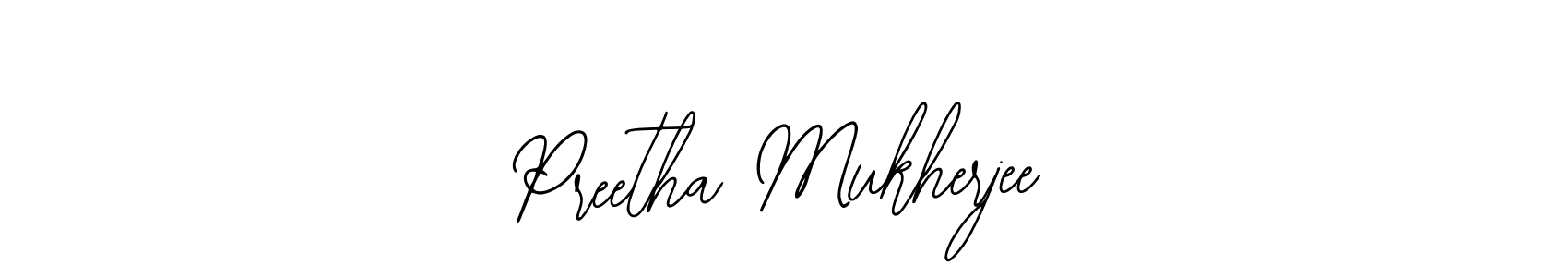 Once you've used our free online signature maker to create your best signature Bearetta-2O07w style, it's time to enjoy all of the benefits that Preetha Mukherjee name signing documents. Preetha Mukherjee signature style 12 images and pictures png