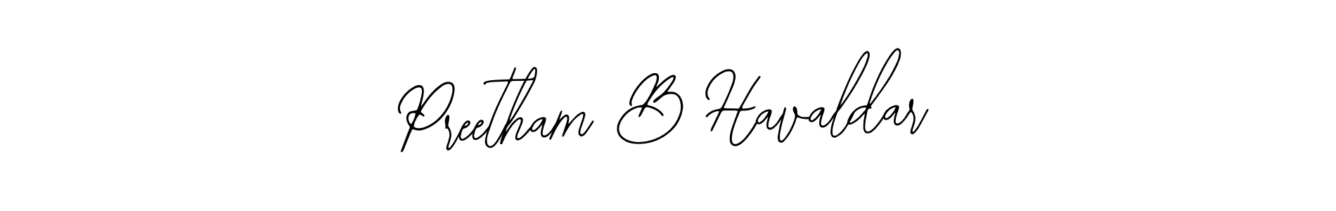 See photos of Preetham B Havaldar official signature by Spectra . Check more albums & portfolios. Read reviews & check more about Bearetta-2O07w font. Preetham B Havaldar signature style 12 images and pictures png