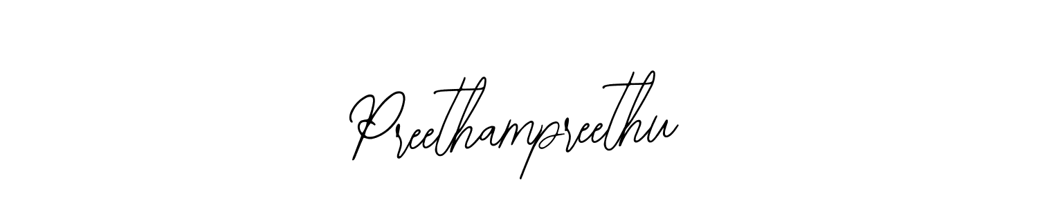 Also we have Preethampreethu name is the best signature style. Create professional handwritten signature collection using Bearetta-2O07w autograph style. Preethampreethu signature style 12 images and pictures png