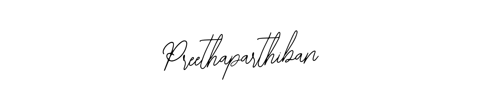 You should practise on your own different ways (Bearetta-2O07w) to write your name (Preethaparthiban) in signature. don't let someone else do it for you. Preethaparthiban signature style 12 images and pictures png