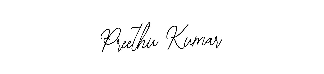 Preethu Kumar stylish signature style. Best Handwritten Sign (Bearetta-2O07w) for my name. Handwritten Signature Collection Ideas for my name Preethu Kumar. Preethu Kumar signature style 12 images and pictures png