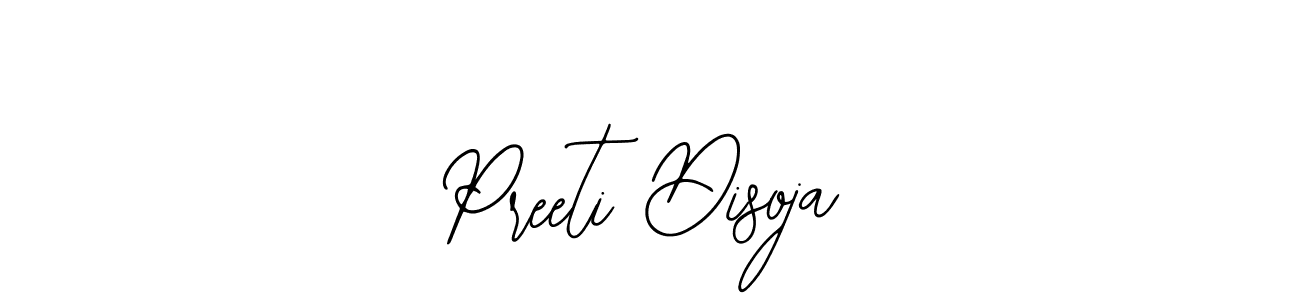 Create a beautiful signature design for name Preeti Disoja. With this signature (Bearetta-2O07w) fonts, you can make a handwritten signature for free. Preeti Disoja signature style 12 images and pictures png