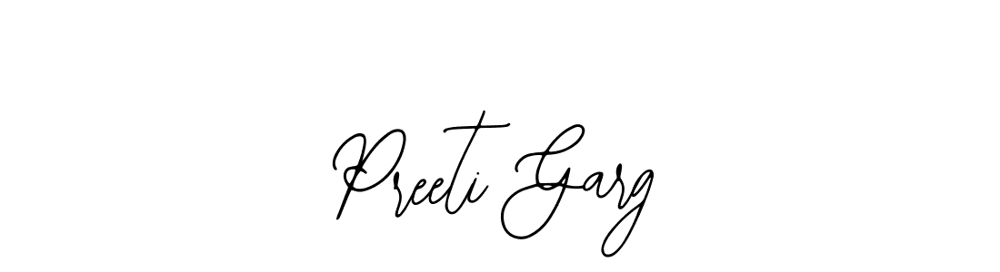 Design your own signature with our free online signature maker. With this signature software, you can create a handwritten (Bearetta-2O07w) signature for name Preeti Garg. Preeti Garg signature style 12 images and pictures png