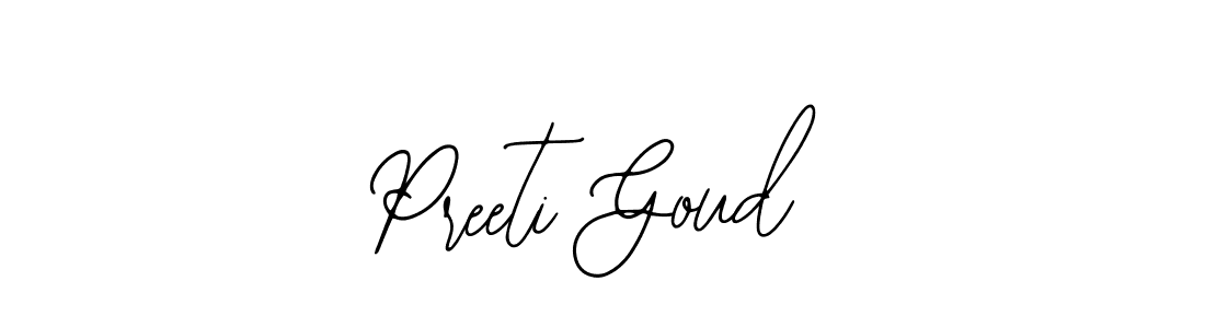 Create a beautiful signature design for name Preeti Goud. With this signature (Bearetta-2O07w) fonts, you can make a handwritten signature for free. Preeti Goud signature style 12 images and pictures png