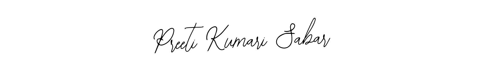Also You can easily find your signature by using the search form. We will create Preeti Kumari Sabar name handwritten signature images for you free of cost using Bearetta-2O07w sign style. Preeti Kumari Sabar signature style 12 images and pictures png