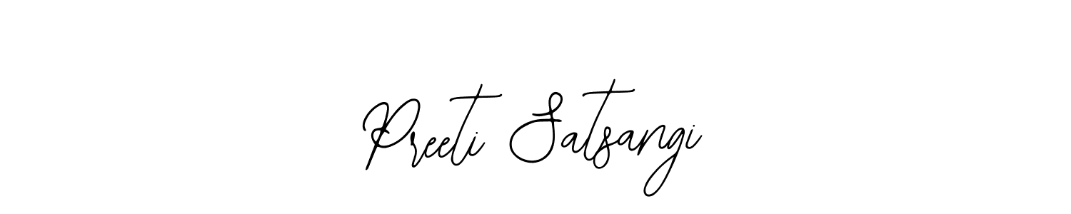 How to Draw Preeti Satsangi signature style? Bearetta-2O07w is a latest design signature styles for name Preeti Satsangi. Preeti Satsangi signature style 12 images and pictures png
