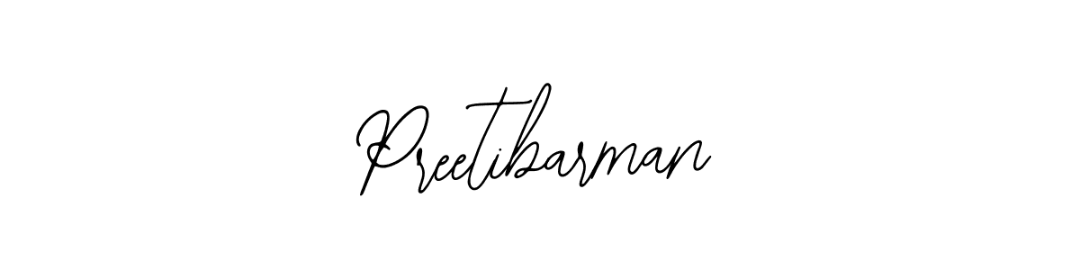 Design your own signature with our free online signature maker. With this signature software, you can create a handwritten (Bearetta-2O07w) signature for name Preetibarman. Preetibarman signature style 12 images and pictures png