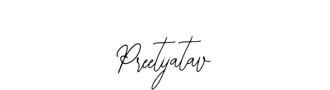Bearetta-2O07w is a professional signature style that is perfect for those who want to add a touch of class to their signature. It is also a great choice for those who want to make their signature more unique. Get Preetijatav name to fancy signature for free. Preetijatav signature style 12 images and pictures png