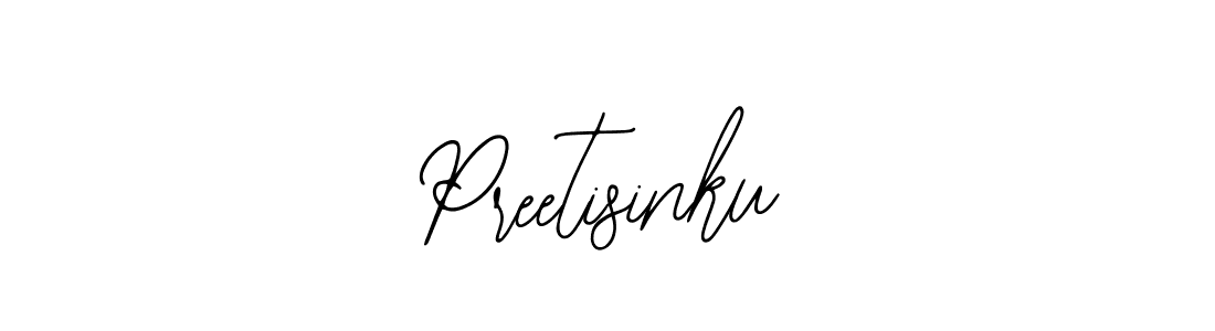 The best way (Bearetta-2O07w) to make a short signature is to pick only two or three words in your name. The name Preetisinku include a total of six letters. For converting this name. Preetisinku signature style 12 images and pictures png