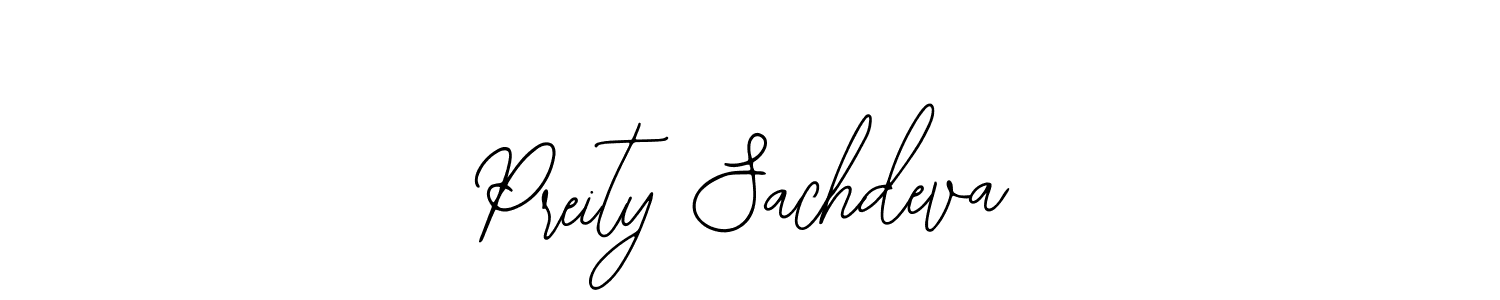 Design your own signature with our free online signature maker. With this signature software, you can create a handwritten (Bearetta-2O07w) signature for name Preity Sachdeva. Preity Sachdeva signature style 12 images and pictures png