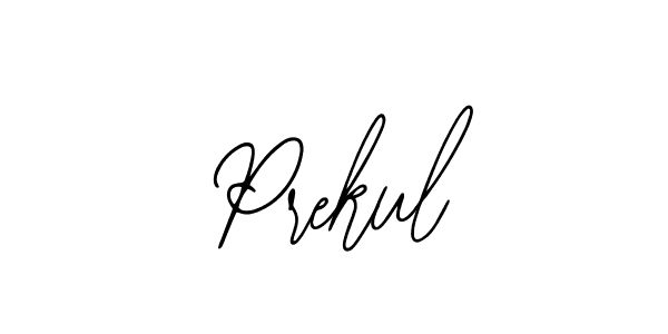 if you are searching for the best signature style for your name Prekul. so please give up your signature search. here we have designed multiple signature styles  using Bearetta-2O07w. Prekul signature style 12 images and pictures png