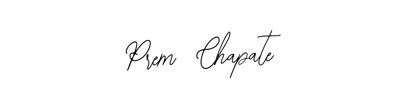 Also You can easily find your signature by using the search form. We will create Prem  Chapate name handwritten signature images for you free of cost using Bearetta-2O07w sign style. Prem  Chapate signature style 12 images and pictures png