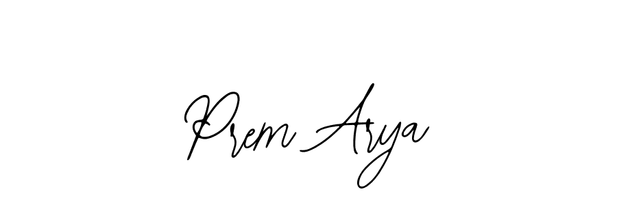 The best way (Bearetta-2O07w) to make a short signature is to pick only two or three words in your name. The name Prem Arya include a total of six letters. For converting this name. Prem Arya signature style 12 images and pictures png